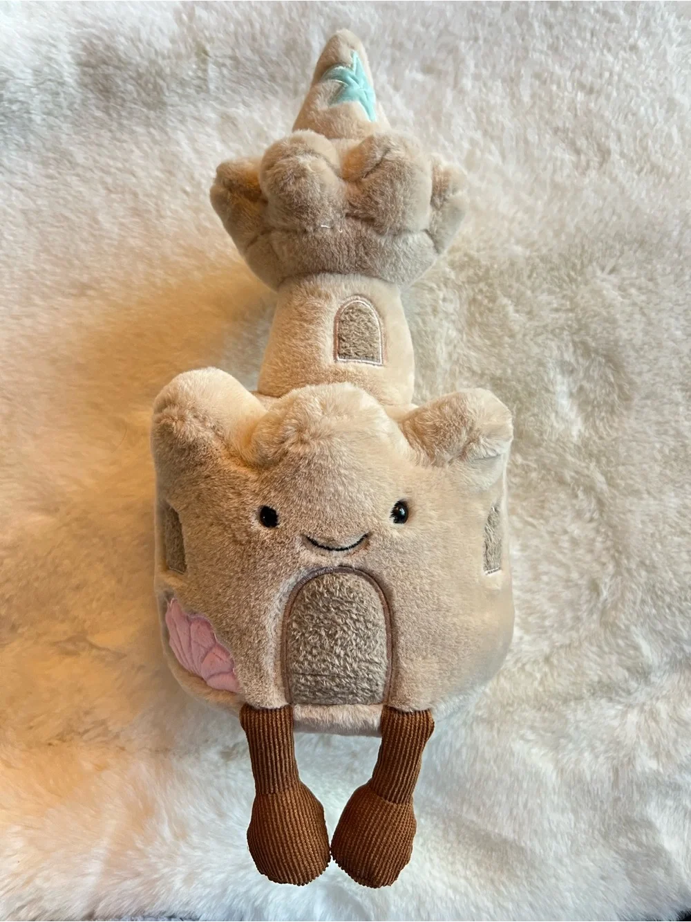 Sandcastle Plush, Cute Beach Themed Stuffed Toy